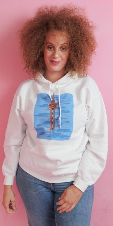 Hoodie à imprimé unisexe | Kin La Belle Urban Streetwear Vêtement Haut à capuche