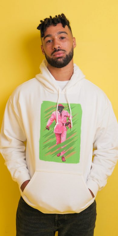Hoodie à imprimé unisexe | Kin La Belle Urban Streetwear Vêtement Haut à capuche