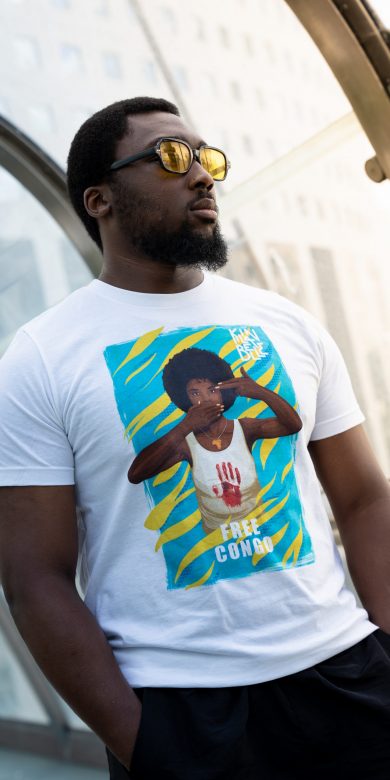 Collection Free Congo - Vêtement Congolais à imprimé unisexe Reine Kin La Belle Streetwear