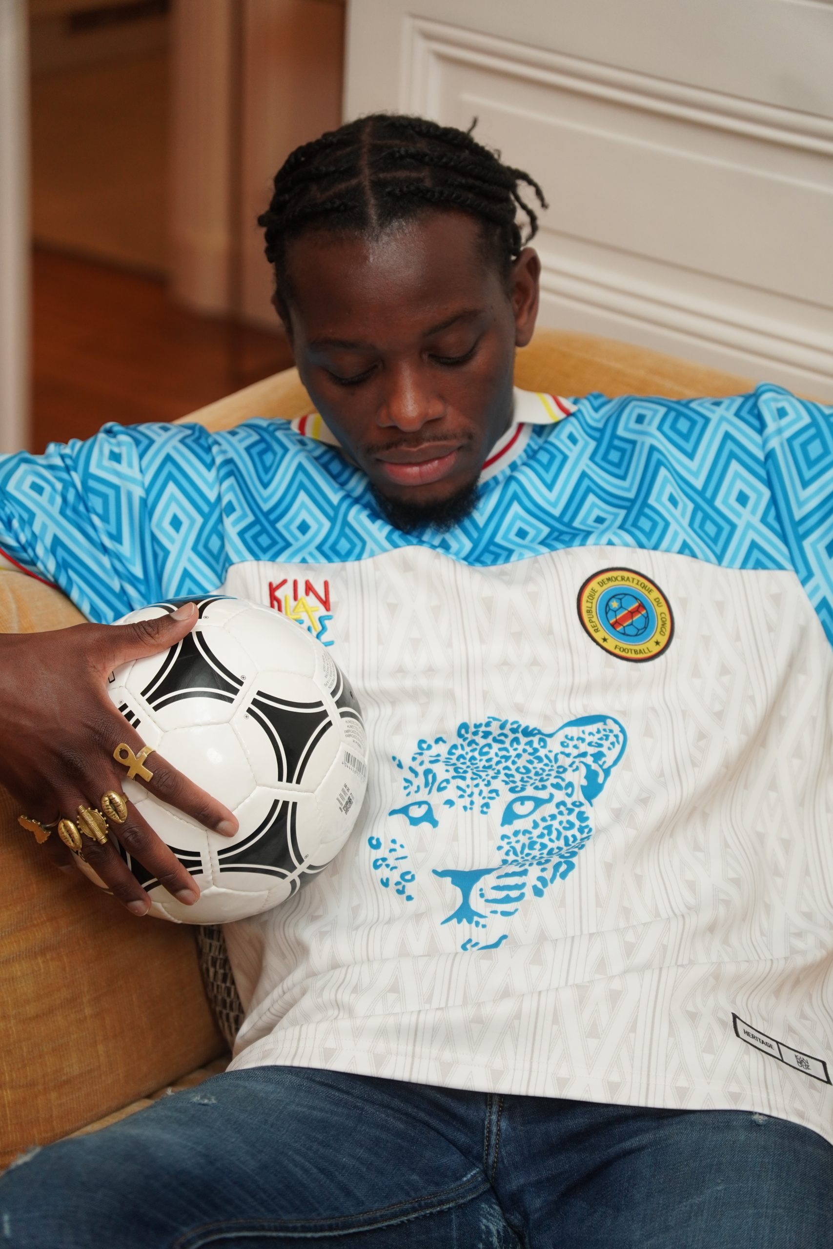 DSC06114 - Maillot de Football Unisexe "Héritage" Spécial CAN 2025 RD Congo RDC