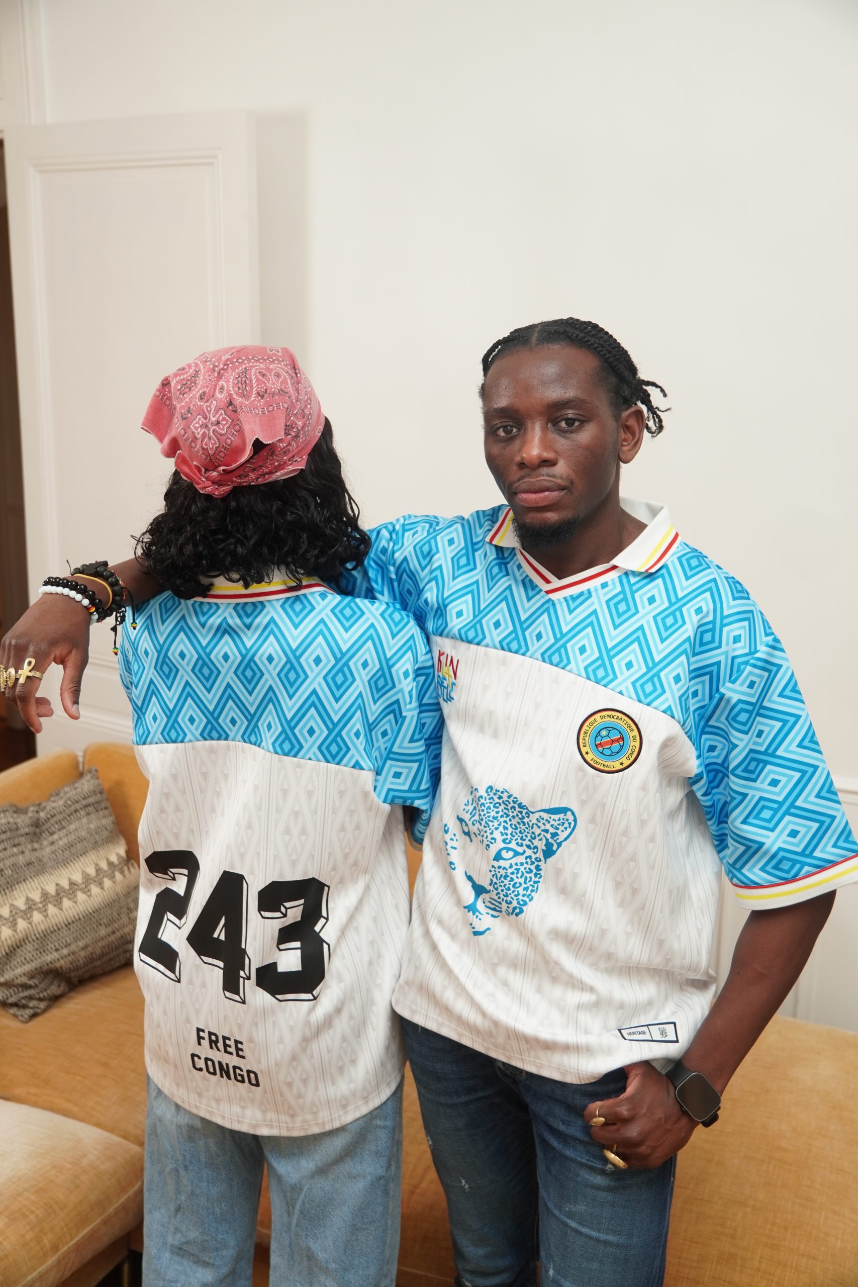 DSC06341 - Maillot de Football Unisexe "Héritage" Spécial CAN 2025 RD Congo RDC